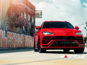Lamborghini Urus Custom Wheels - EVO-5 by Vossen - Satin Black